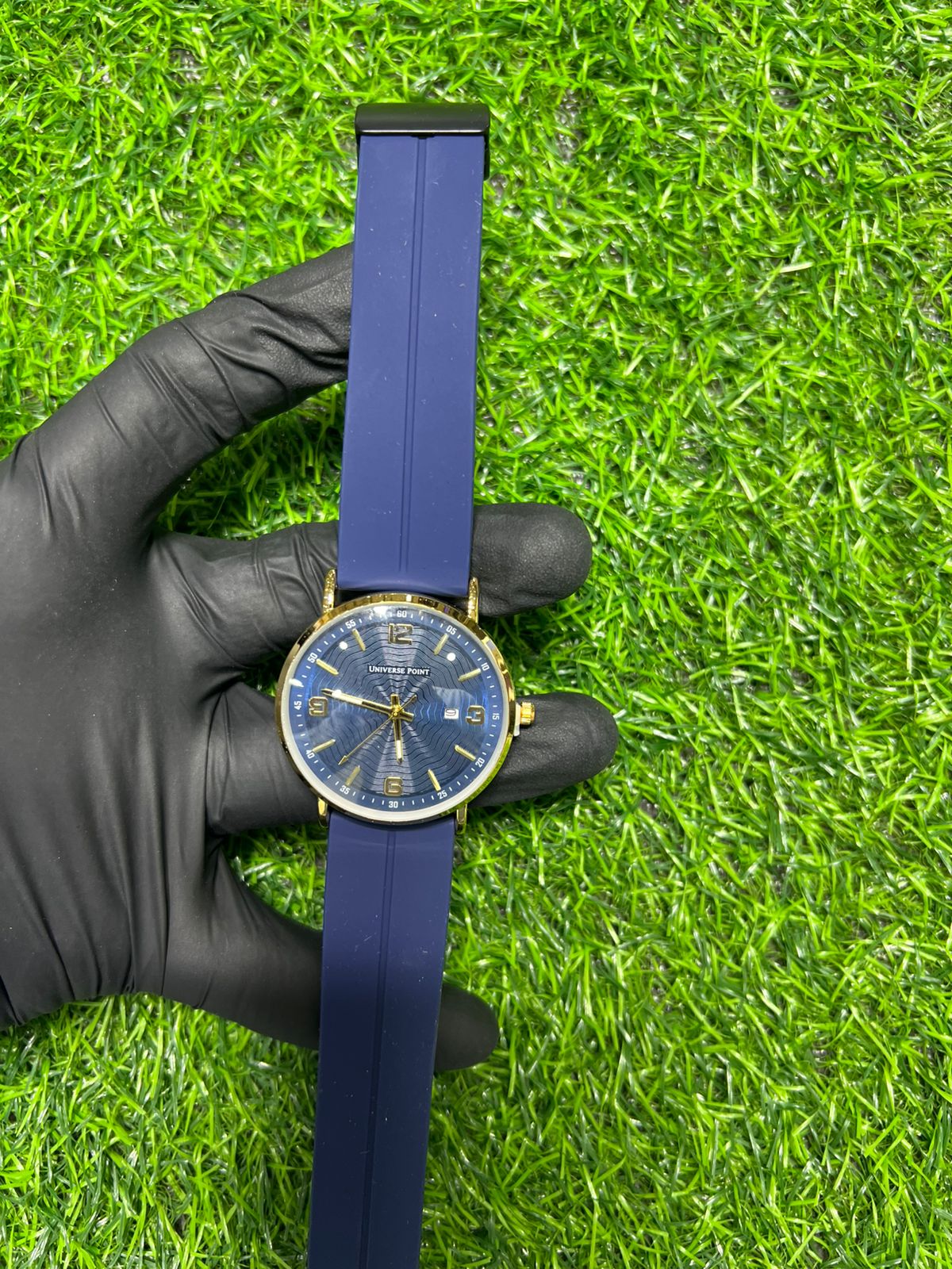 Coastal blue dial blue strap watch