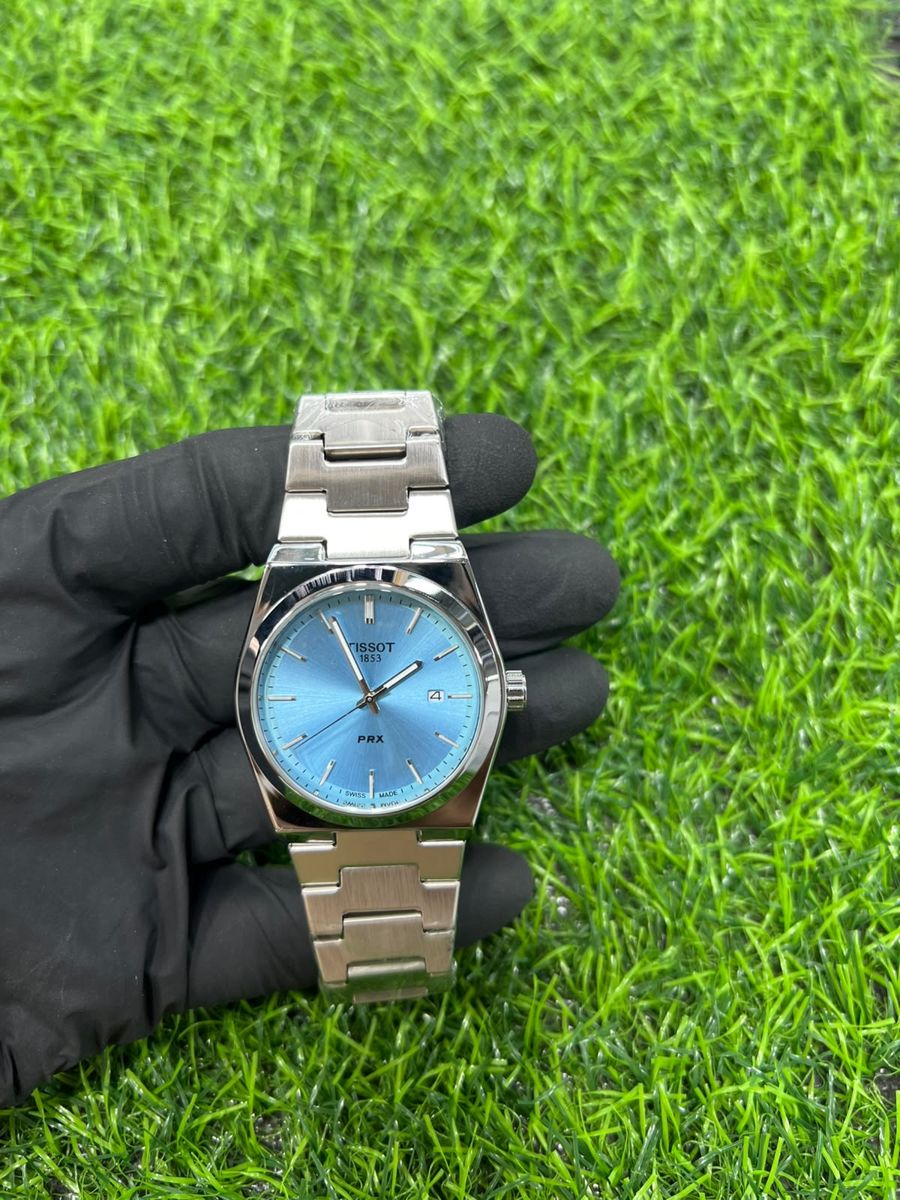 Ice Blue dial steel bracelet watch